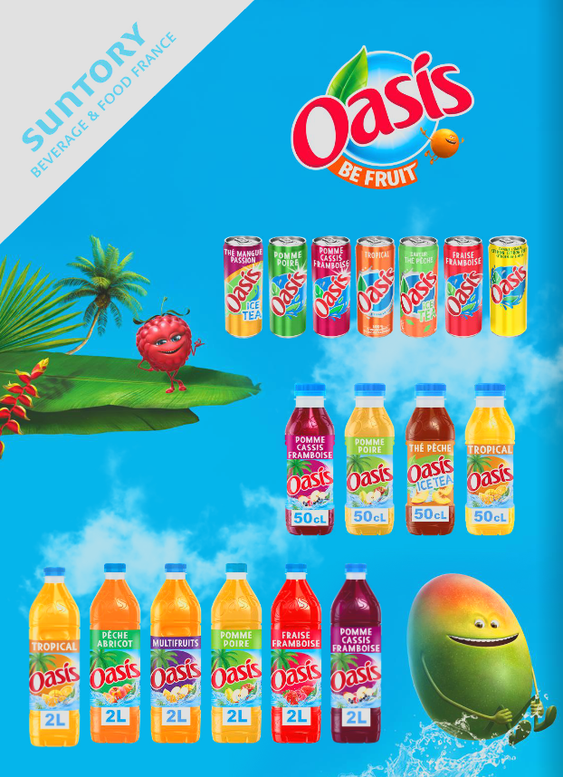 Oasis - Jus de fruits